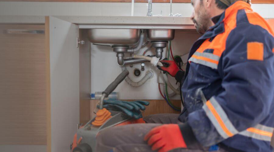 Residential Slab Leak Plumbing in Glennie, MI